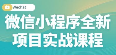 全新微信小程序开发项目实战培训课程 - 懒人资源 
